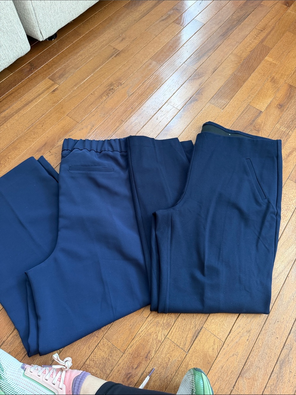 Chico's Navy Pull-On Pants with Elastic Waistband Bundle - Picture 8 of 8